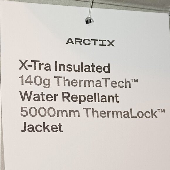 Arctix Toddler High Altitude Insulated Jacket Cracked Marble White 2T - Picture 6 of 16